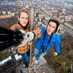 Alto Risco. Fotógrafo e escalador se pendura nas maiores torres de Moscou, sem nenhuma segurança